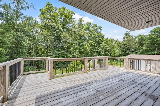 4510 Akin Rd, Cunningham, TN 37052 - view of wooden deck
