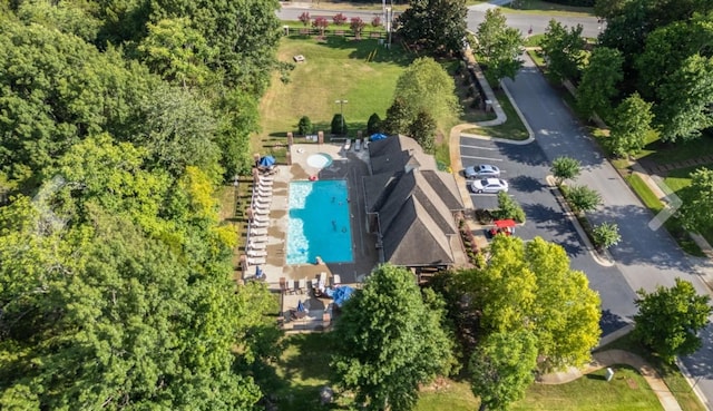 2064 Catalina Way, Nolensville, TN 37135 - drone / aerial view of a pool area