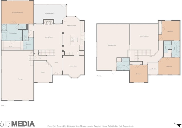 2064 Catalina Way, Nolensville, TN 37135 - home floor plan