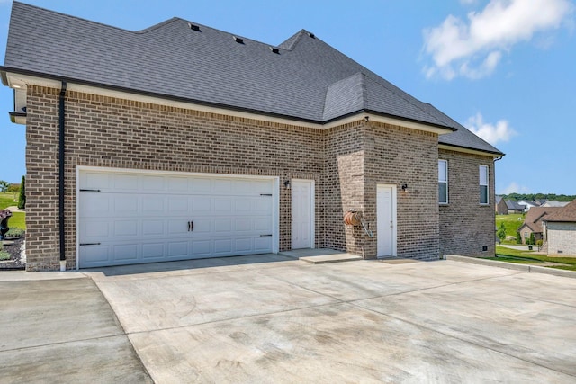 175 Dobson Knob Trl, Nolensville, TN 37135 - view of front of home with brick siding, concrete driveway, and a shingled roof
