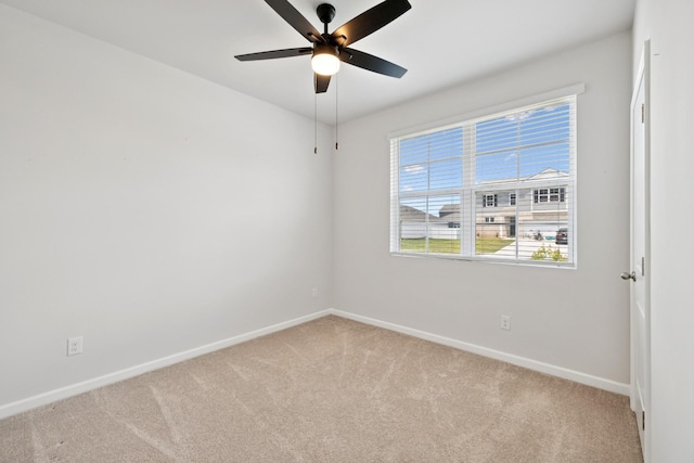 207 Addison Ave, Chapel Hill, TN 37034 - unfurnished room featuring light carpet, baseboards, and ceiling fan