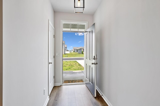 207 Addison Ave, Chapel Hill, TN 37034 - doorway with wood finished floors and baseboards
