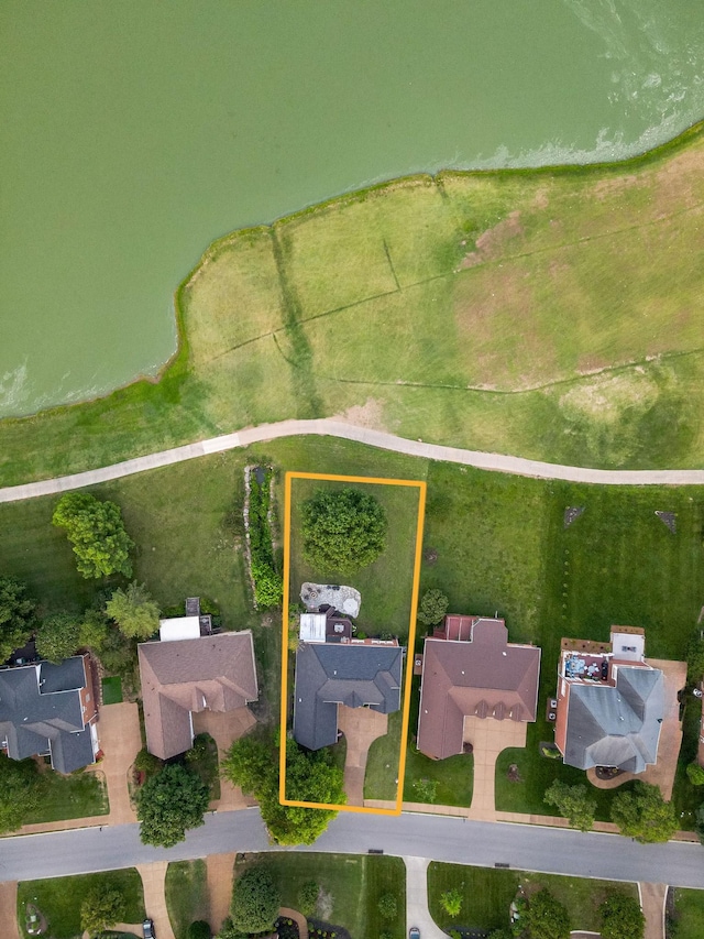 113 Joshuas Run, Goodlettsville, TN 37072 - aerial view of residential area with property parcel outlined