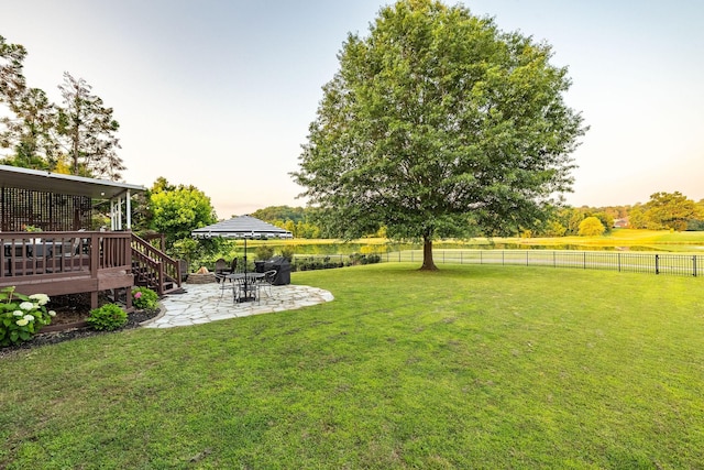 113 Joshuas Run, Goodlettsville, TN 37072 - view of yard with a patio and a deck