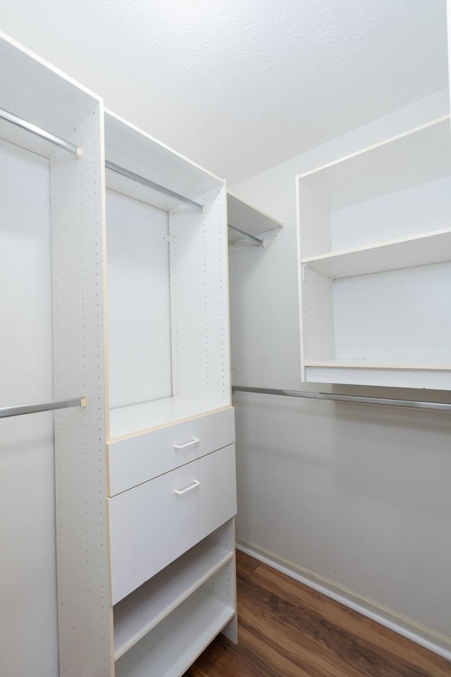55 Bluebird Ln, Lafayette, TN 37083 - spacious closet featuring dark wood-style flooring
