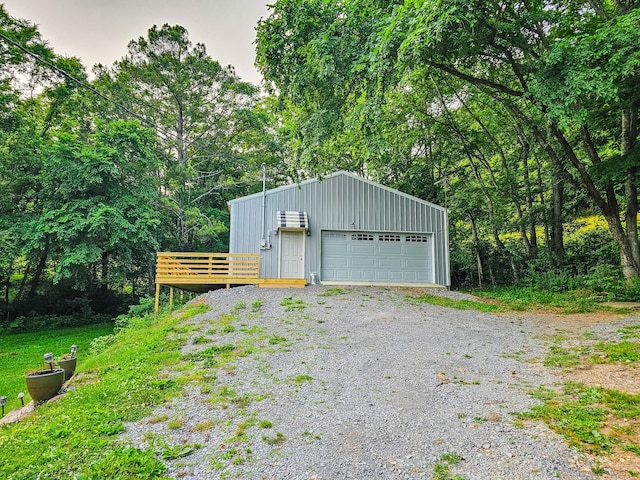 1105 Normandy Rd, Normandy, TN 37360 - view of detached garage