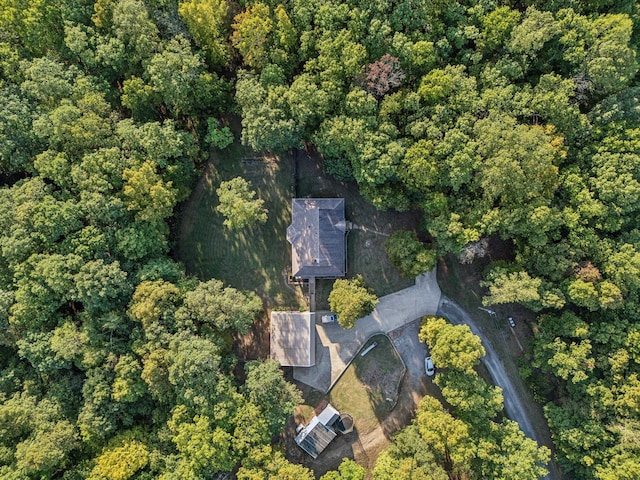 1064 Bills Ln, Joelton, TN 37080 - aerial view of property and surrounding area with a heavily wooded area