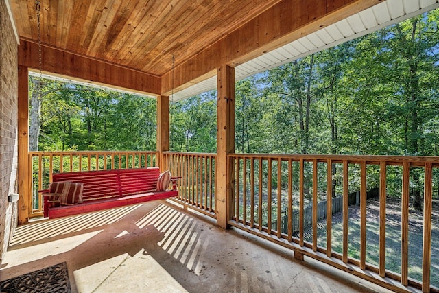 1064 Bills Ln, Joelton, TN 37080 - view of patio with view of scattered trees