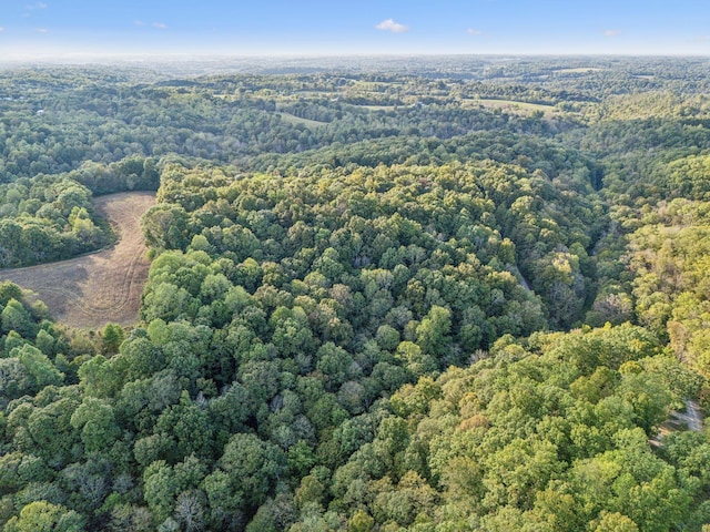 1064 Bills Ln, Joelton, TN 37080 - aerial view of a heavily wooded area