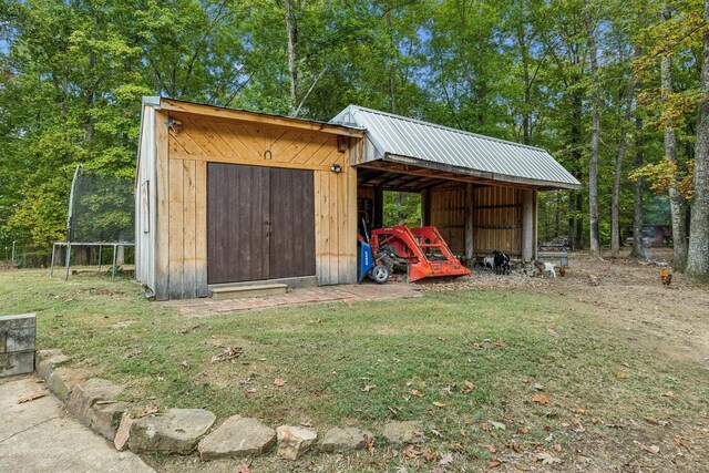 1064 Bills Ln, Joelton, TN 37080 - view of pole building with a lawn