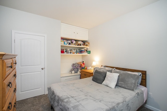 8023 Forest Hills Dr, Spring Hill, TN 37174 - bedroom with dark carpet