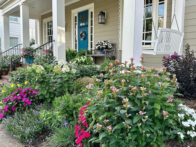 3007 General Martin Ln, Franklin, TN 37064 - doorway to property with a porch