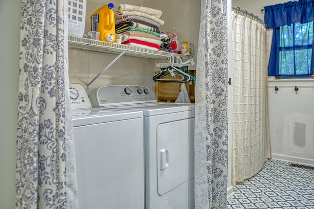 260 Fate Ivy Rd, Monterey, TN 38574 - washroom with washing machine and dryer