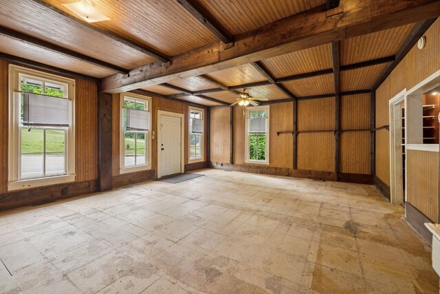 1319 Main St N, Carthage, TN 37030 - view of unfurnished sunroom