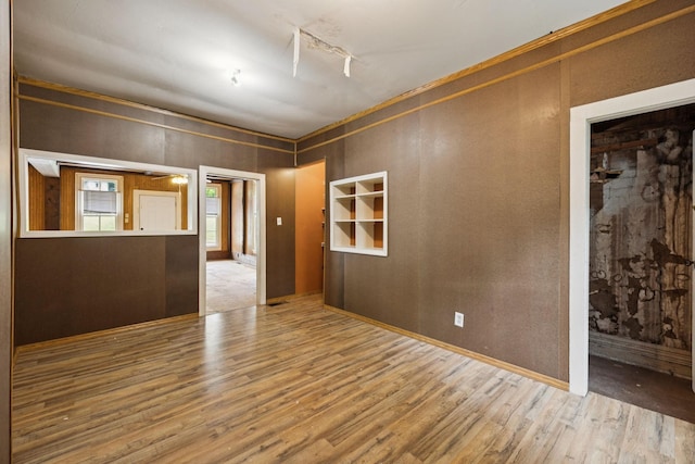 1319 Main St N, Carthage, TN 37030 - spare room with wood finished floors and track lighting