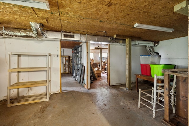 1319 Main St N, Carthage, TN 37030 - view of unfinished below grade area