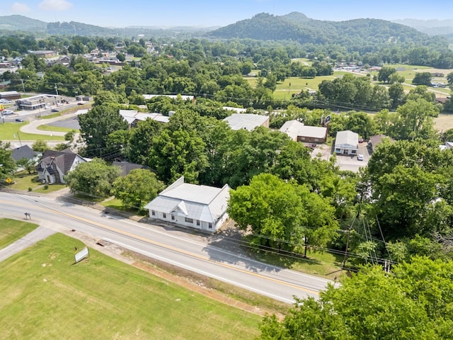 1319 Main St N, Carthage, TN 37030 - drone / aerial view of a mountain backdrop