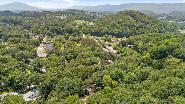 2605 Avalon Hl, Chattanooga, TN 37415 - bird's eye view of a heavily wooded area and mountains
