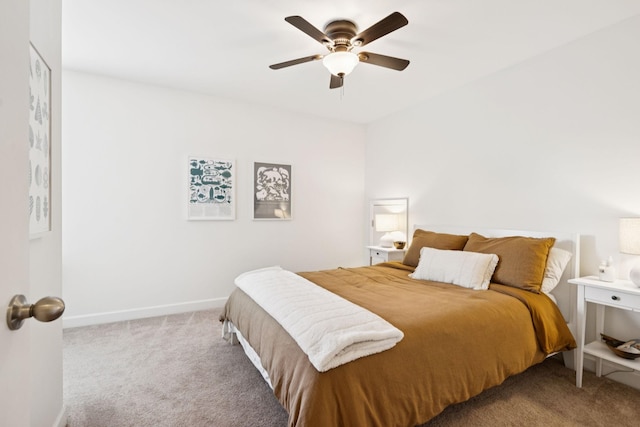 1074 Cantwell Pl, Spring Hill, TN 37174 - bedroom featuring carpet flooring, baseboards, and ceiling fan