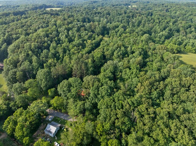 5595 Denmark Rd, Erin, TN 37061 - aerial view of property and surrounding area with a forest