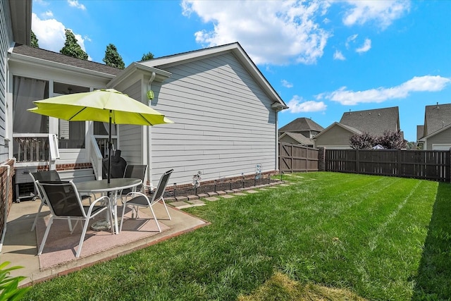 3205 Vinemont Dr, Thompsons Station, TN 37179 - view of yard featuring a patio