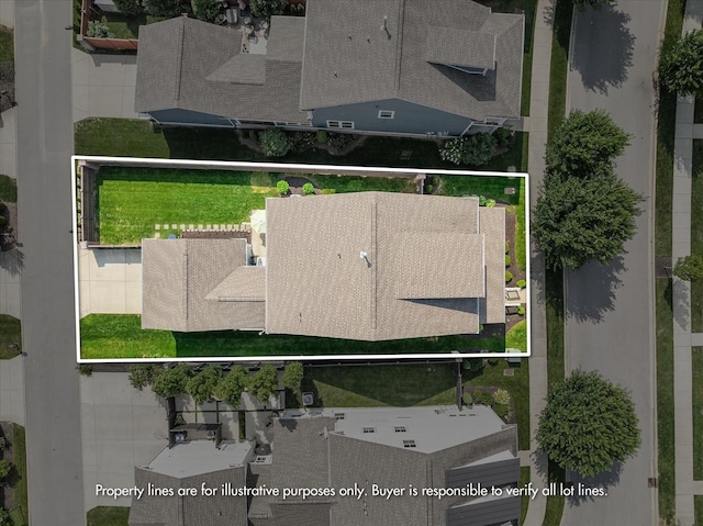 3205 Vinemont Dr, Thompsons Station, TN 37179 - view of property location with property parcel outlined