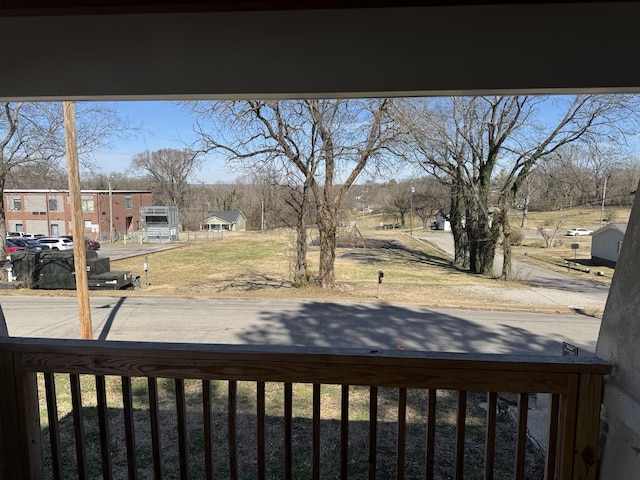 414 Washington St, Columbia, TN 38401 - view of yard featuring a balcony