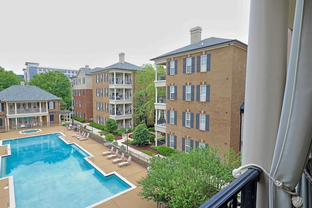 307 Seven Springs Way Unit 304, Brentwood, TN 37027 - community pool featuring a patio area