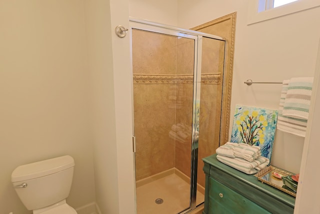307 Seven Springs Way Unit 304, Brentwood, TN 37027 - bathroom featuring a shower stall and toilet