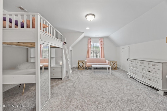 9327 Paradise Valley Ln, Knoxville, TN 37922 - carpeted bedroom with lofted ceiling