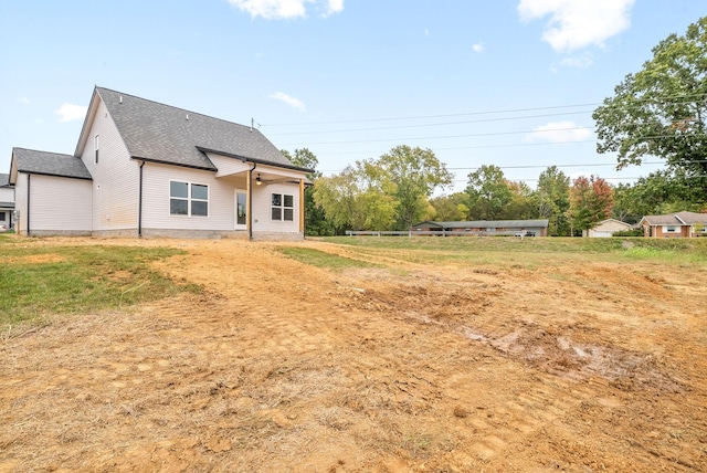 1002 Cherry Acres, Clarksville, TN 37042 - rear view of property with roof with shingles