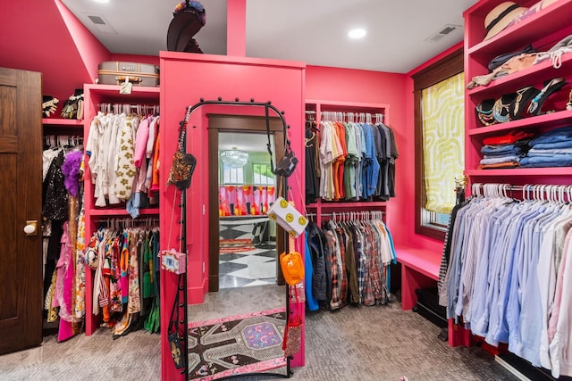 1400 Linden Ave, Nashville, TN 37212 - spacious closet featuring carpet