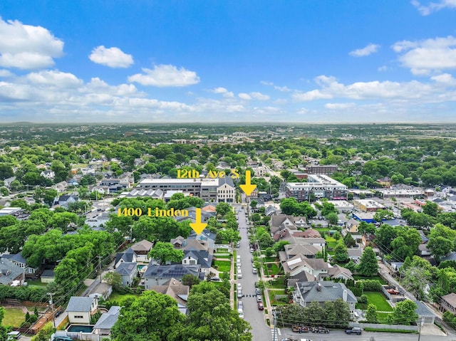 1400 Linden Ave, Nashville, TN 37212 - drone / aerial view