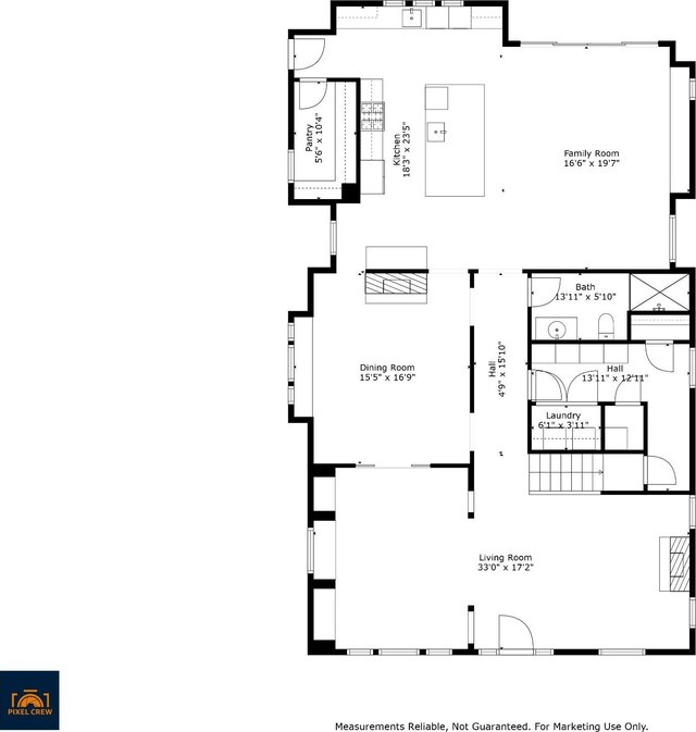 1400 Linden Ave, Nashville, TN 37212 - home floor plan
