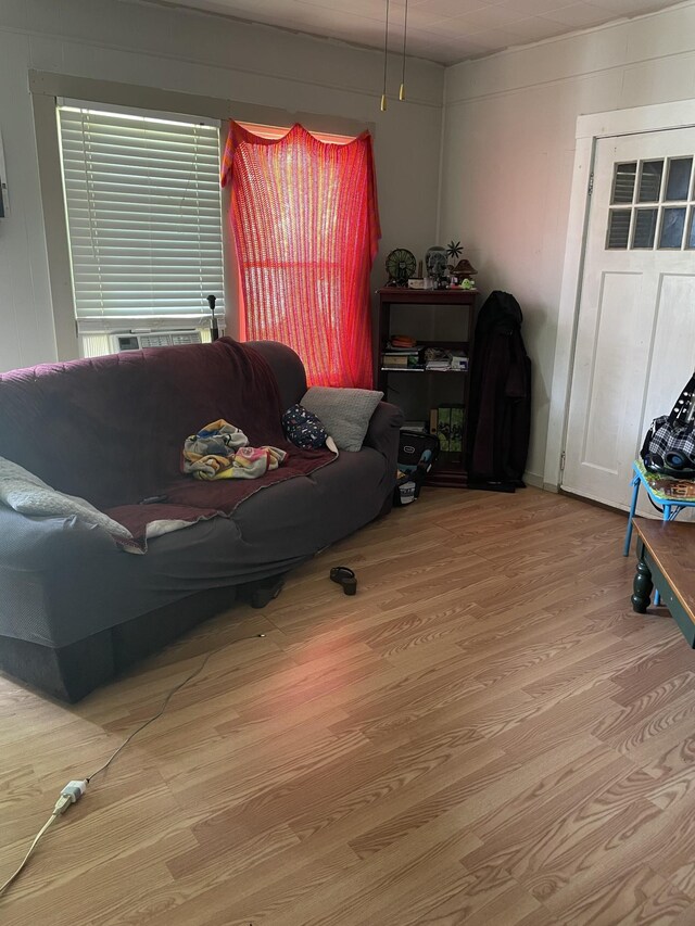 2034 Tennessee St, Westpoint, TN 38486 - living room with wood finished floors