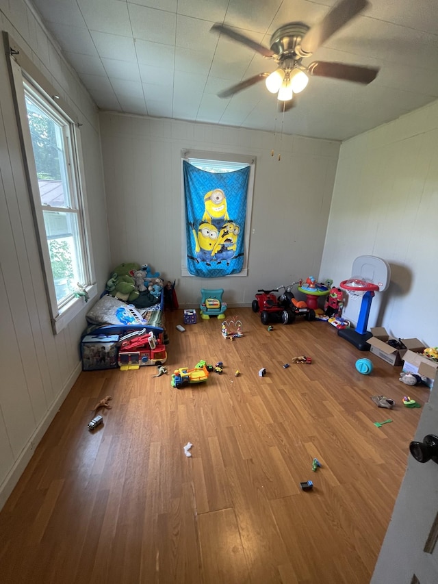 2034 Tennessee St, Westpoint, TN 38486 - unfurnished bedroom featuring wood finished floors and ceiling fan