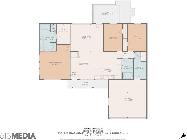 2408 Cantor Way, Spring Hill, TN 37174 - room layout