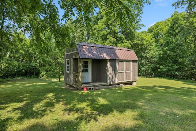 2408 Cantor Way, Spring Hill, TN 37174 - view of shed with a wooded view