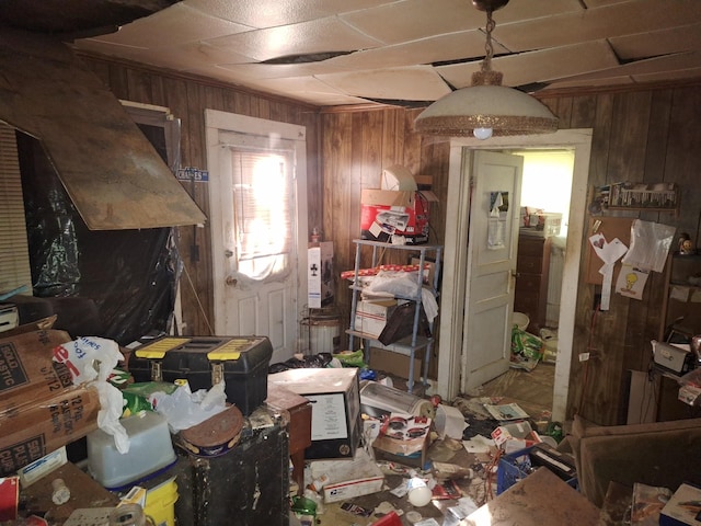 1400 Red Boiling Springs Rd, Lafayette, TN 37083 - misc room featuring wooden walls