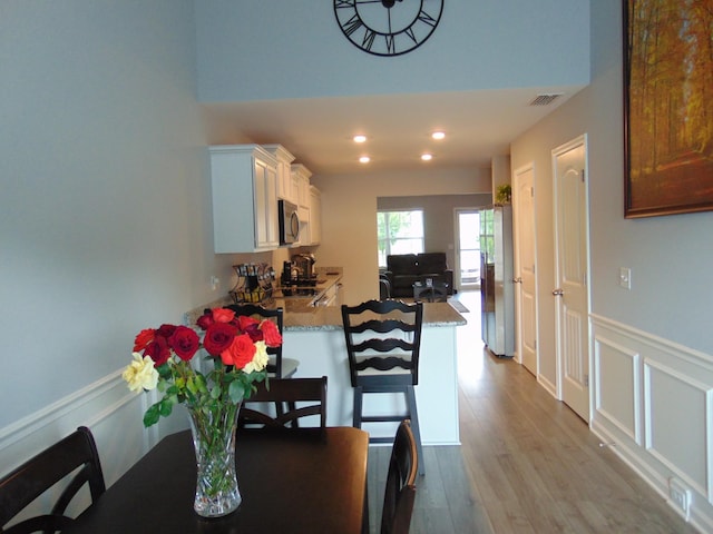 1920 Alysheba Run, Murfreesboro, TN 37128 - dining room with wood finished floors and recessed lighting
