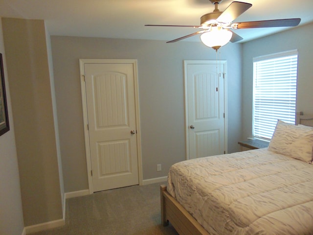 1920 Alysheba Run, Murfreesboro, TN 37128 - carpeted bedroom with baseboards and ceiling fan