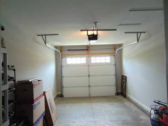 1920 Alysheba Run, Murfreesboro, TN 37128 - garage with baseboards and a garage door opener