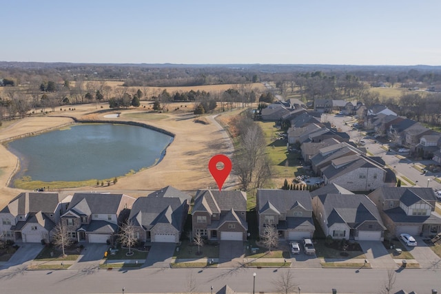 1016 Fenner Ln, Gallatin, TN 37066 - aerial overview of property's location featuring nearby suburban area and a nearby body of water
