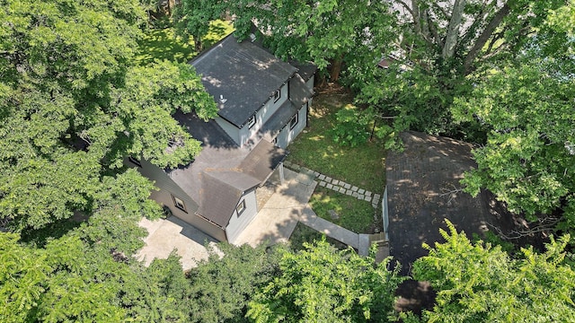 2614 Flamingo Dr, Nashville, TN 37207 - aerial view of property and surrounding area