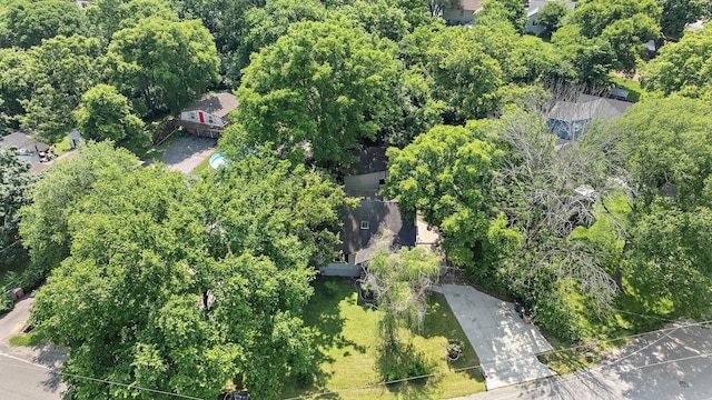 2614 Flamingo Dr, Nashville, TN 37207 - aerial view of property's location