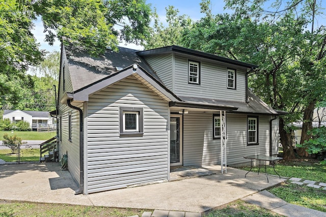 2614 Flamingo Dr, Nashville, TN 37207 - view of front of property with a patio and roof with shingles