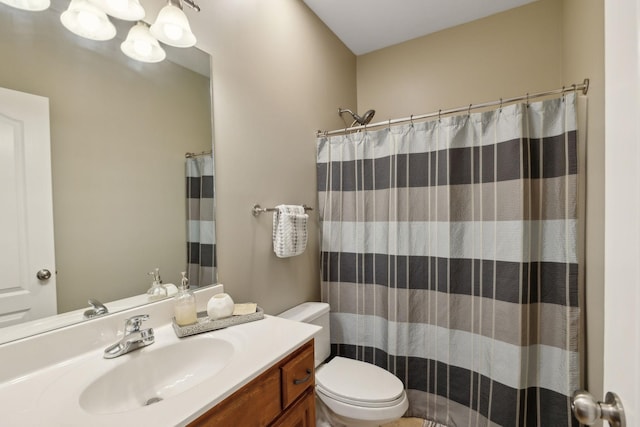 1926 Cliffview Ct, Murfreesboro, TN 37128 - bathroom featuring toilet, vanity, and curtained shower