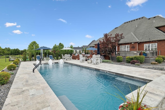 1926 Cliffview Ct, Murfreesboro, TN 37128 - view of pool with a patio