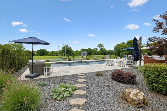 1926 Cliffview Ct, Murfreesboro, TN 37128 - view of pool with a patio area