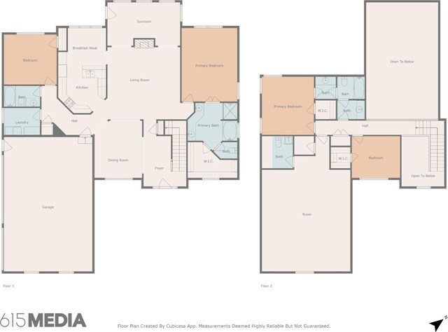 1926 Cliffview Ct, Murfreesboro, TN 37128 - room layout